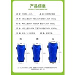 跨境专业足球护腿板双绑带EVA比赛防撞护板魔术贴加长护脚板 (含认证）