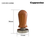平衡弹力压粉器不锈钢咖啡机手柄压力填充弹簧锤51mm/53/58mm恒压