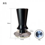 不锈钢按压式压粉器半自动咖啡机压粉器51/53/58mm咖啡师专用手冲