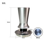 不锈钢按压式压粉器半自动咖啡机压粉器51/53/58mm咖啡师专用手冲