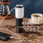 新品跨境电动咖啡磨豆机轻奢便携式研磨机可调节小型家用研磨器