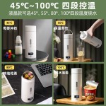 厂家批发烧水杯110V/220V通用 酒店客房迷你加热杯 316不锈钢内胆
