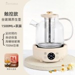 跨境代发全玻璃小型养生壶多功能家用220V烧水壶办公室花茶壶礼品