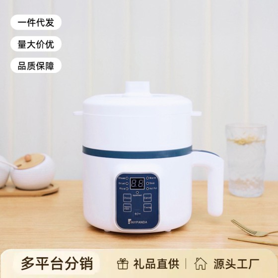 跨境代发英规欧规现货电火锅不粘锅融蜡锅宿舍学生迷你小型电煮锅