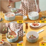 电煮锅110V跨境电火锅宿舍煮面锅多功能家用小型电炒锅多用电煎锅