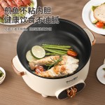 110V美规220V英规欧规多功能电煮锅小电锅家用电热火锅跨境小家电