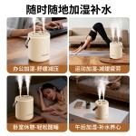 家用数显加湿器卧室大容量大雾办公室usb桌面便携式可定logo车载