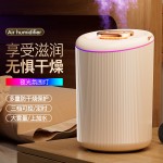跨境加湿器厂家直销大容量家用uSB双喷雾办公室空气净化加湿器