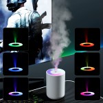 跨境迷你加湿器小型车载桌面加湿器大雾量喷雾七彩夜灯加湿器家用