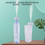 落雨伞加湿器 通用迷你喷雾USB旅游便捷创意矿泉水瓶加湿棒 车载