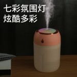 新款usb迷你加湿器小型家用静音桌面大雾量喷雾跨境logo礼品批发