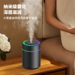 爆款炫彩灯usb迷你加湿器家用卧室桌面便携式 车载小型空气加湿器