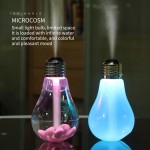 空气加湿器usb大雾量喷雾家用办公室桌面七彩灯泡humidifier跨境