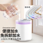 新款家用加湿器智能定时三喷头增湿器多功能usb大容量无声雾化器