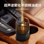 跨境车载usb烛光灯加湿器 车内氛围小夜灯家用桌面加湿器工厂批发