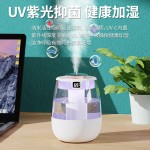 2026跨境新款爆款桌面空气加湿器卧室用小型家用大喷雾静音办公室 (含认证）