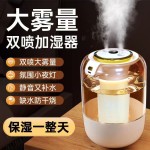 2026跨境新款爆款桌面空气加湿器卧室用小型家用大喷雾静音办公室 (含认证）