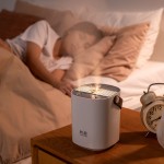 新款双喷静音便携加湿器家用大雾量办公卧室空气加湿器humidifier （含认证）