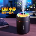 加湿器迷你车载小型静音大雾量七彩氛围灯家用USB便携静音雾量大
