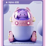 2家用加湿器2023新款大雾量卧室办公七彩夜灯玩偶滑轮原头工厂