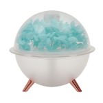2026永生花加湿器氛围灯补水仪微景观加湿器 创意插花DIY节日礼品