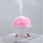 2026永生花加湿器氛围灯补水仪微景观加湿器 创意插花DIY节日礼品