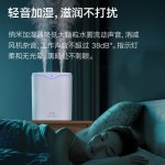 跨境2L双喷加湿器usb插电 家用桌面大容量大雾量迷你空气净化加湿