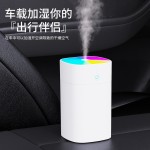 新款炫彩SD09加湿器 usb插电迷你便携家用卧室大雾量静音空气加湿