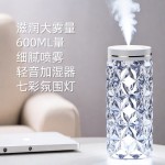 氛围加湿器大容量办公室空气补水家用增湿器桌面加湿器喷雾器跨境