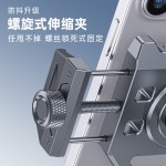 铝合金电动车手机支架防抖防震自行车摩托车外卖骑行导航手机支架