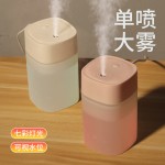 臻彩小双喷USB加湿器简约大雾量补水雾化静音车载加湿器礼品跨境 (含认证）