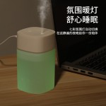 臻彩小双喷USB加湿器简约大雾量补水雾化静音车载加湿器礼品跨境 (含认证）
