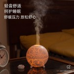 跨境批发智能5V火焰香薰机 USB家用办公酒店七彩氛围灯加湿器家用