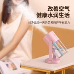 跨境新款摇头炫彩加湿器无投影星空顶桌面车载加湿器创意补水空气
