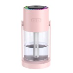 跨境新款摇头炫彩加湿器无投影星空顶桌面车载加湿器创意补水空气