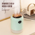 2026新款usb加湿器双喷大雾量家用卧室办公室桌面空气补水空调