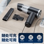 手持便携式车载吸尘器车家两用无线迷你吸尘器多功能充电式吹尘器