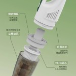 跨境无线手持吸尘器家用床上除螨大吸力地毯沙发宠物毛发吸尘机USB供电 （含认证）