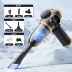 无线车载吸尘器液晶显示屏车用家用吸尘器便捷手持吸吹一体吸尘器