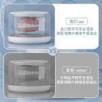 跨境牙套清洗器保持器家用假牙清洗机首饰隐形眼镜清洗机牙套清洁 (USB供电）