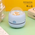 无线充电式桌面吸尘器儿童学生电动桌面橡皮铅笔屑Type-c接口三档