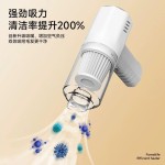 跨境便携式手持吸尘器家用无线车载强劲吸力大功率充电迷你吸尘机