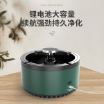 智能烟灰缸净化器多功能家用充电桌面除烟除味空气净化烟灰缸批发