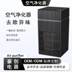 亚马逊跨境HEPA高效滤芯桌面式空气净化器直插去除烟味异味除甲醛
