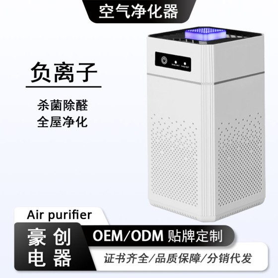 负离子除甲醇空气净化器家用商用室内去异味二手烟杀菌消毒机批发