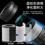 新款车载空气净化器迷你负离子跨境批发便携式小型汽车消毒净化机 (含认证）