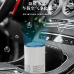 新款车载空气净化器USB除甲醛桌面空气迷你香薰吸烟负离子净化器