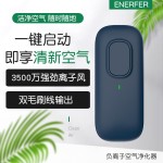 新品跨境家用小型负离子空气净化器除甲醛杀菌臭氧除烟除尘消毒机