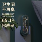 跨境负离子空气净化器家用卫生间除异味除臭除甲醛器满天星氛围灯 (仅限日本美规）