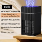 小型桌面空气净化器USB家用室内除二手烟PM2.5净化机跨境厂家